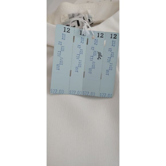 Vintage ACT III Deadstock 1970's White Tulip Mini Skirt- Size 6 - Picture 11 of 12